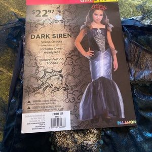 NWT Girls Dark Siren Costume